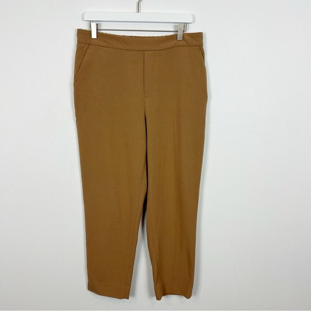 Banana Republic Cropped Ankle Pants in Camel Brown